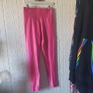 Pink Women's Pants carbon 38 leggings hot pink